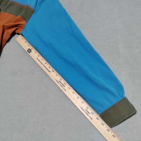 Territory Ahead Shirt Mens Large L/S Button Up Color Block Western Soft Comfort - Picture 12 of 16